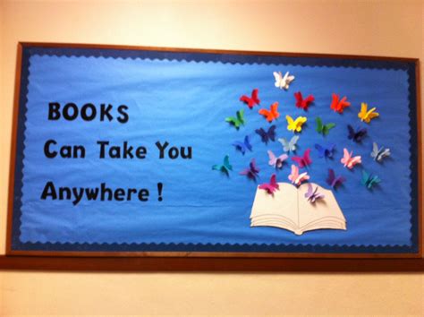 Library Bulletin Board Reading Display Library Book Displays Library