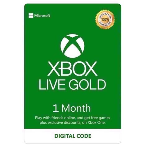 Xbox Live Gold 1 Months Global Xbox T Card T Cards Gameflip
