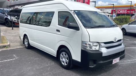2017 Toyota Hiace Commuter Bus Done Only 44000km Youtube