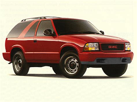 1999 Gmc Jimmy Specs Price Mpg And Reviews