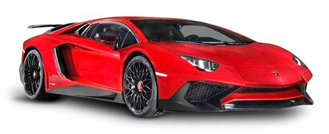 Download Red Lamborghini Aventador Luxury Car Png Image For Free Red
