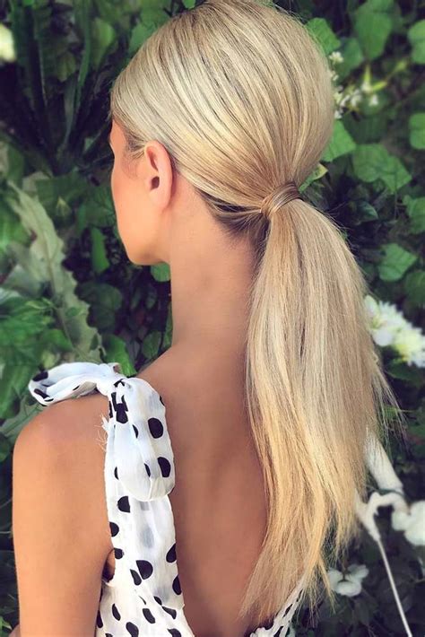 35 Unique Low Ponytail Ideas For Simple But Attractive Looks Low