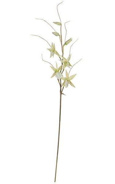 earthflora fabulous faux flowering collection 44 lily orchid stem soft touch 5 flowers