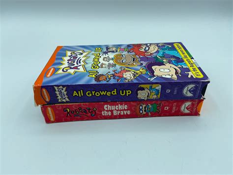 Rugrats VHS Chuckie The Brave And All Growed Up Etsy