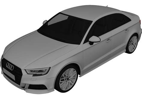 Audi A3 3d Model Cgtrader