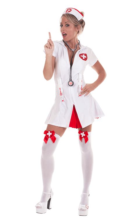 Adult Say Ahhhh Nurse Costume Uk