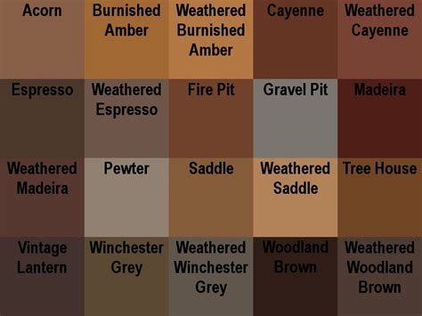 Related Image Sepia Color Color Names Chart Brown Color Names