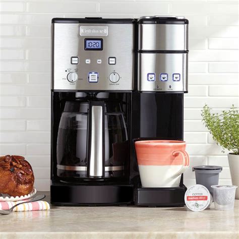 Cuisinart Coffee Center 12 Cup Coffeemaker And Single Serve Brewer