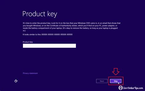 Choose your required settings and click next to continue. Install Windows 8 or Windows 10 without Product Key