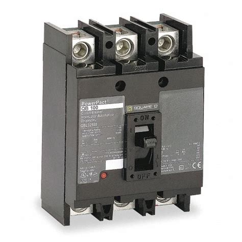Square D Molded Case Circuit Breaker 175 A Amps Number Of Poles 3