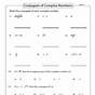 Dividing Complex Numbers Worksheet