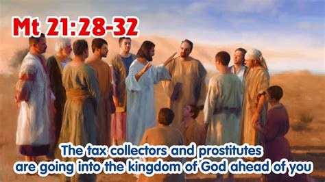 Daily Gospel Reflection Mt 21 28 32 Actions Not Words 26th