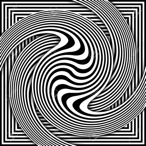 Black and White Opt Art