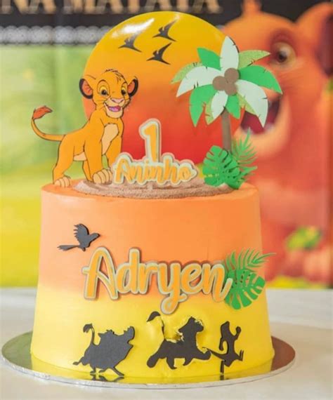 Lion King Cake Topper Lion King Birthday Lion King Party Etsy