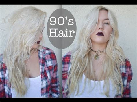 Here are our favorite long hairstyles for menfolk. 90's Grunge Hair Style - YouTube