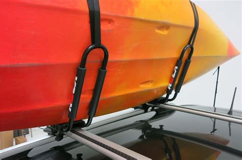 Rola J Rac Kayak Carrier With Tie Downs J Style Fixed Arms Clamp