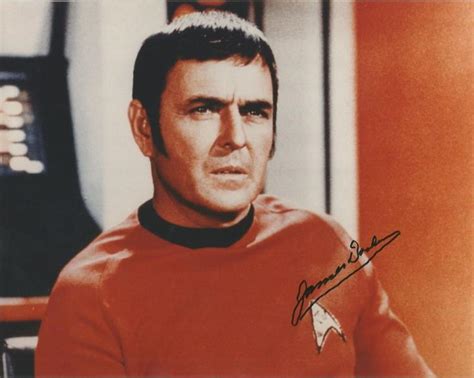 James Doohan As Scotty In Star Trek Signed 10 X 8 Colour Pho