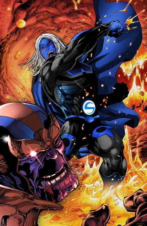 Sentry Vs Thanos Comic Book Superheroes Marvel Sentry Marvel Comics