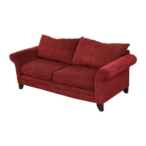 76 Off Bassett Furniture Bassett Furniture Roll Arm Sofa Sofas