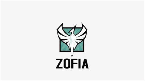 Zofia Animated Logo Rainbow Six Siege YouTube