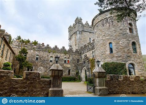 Glenveagh Castle Donegal In Northern Ireland Beautiful Park And