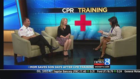 mom saves son days after cpr training youtube