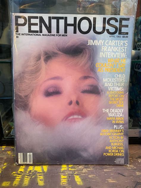 Penthouse Magazine April Jimmy Carter Interview Boardwalk Vintage