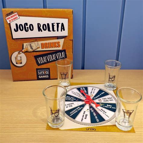 Jogo Gira Shot Roleta Drinks Vira Vira Vira Jogo De Tabuleiro Unik Nunca Usado