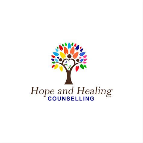 Serious Modern Counsellor Logo Design For Hope And Healing Counseling