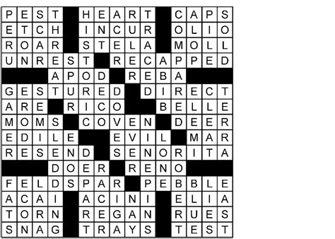 Online Crossword & Sudoku Puzzle Answers for 07/31/2023 - USA TODAY