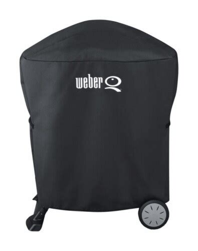 Weber Black Grill Cover For Weber Q 1001000 And Weber Q 2002000
