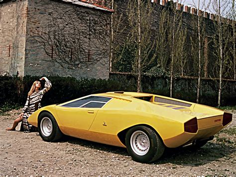 Lamborghini Countach Lp500 Prototype 1971 Old Concept Cars