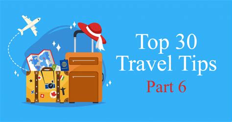 Top 30 Travel Tips Part Six Kevin Smith Transportation Group