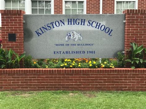 Kinston High School Kinston Al Front Sign Living New Deal