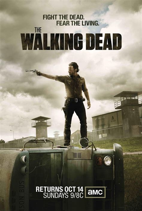 The Walking Dead Poster Season 3 11 X 17 Inches Andrew Lincoln