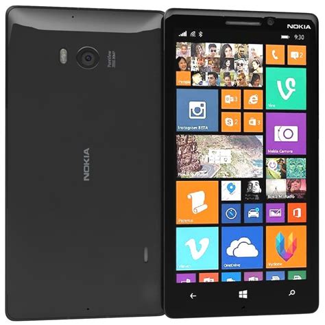 Nokia Lumia 930 32gb 2gb 20 Mp Camera Unlocked Black Windows 80 Lte