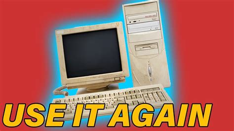 How to make the old computer significantly faster. Things To Do With An old Computer - YouTube