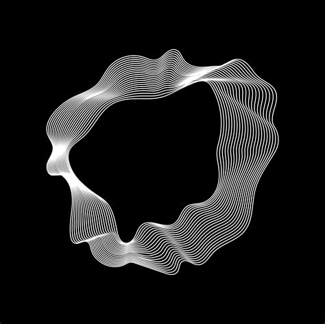 Monochrome abstract contour lines collection - Download Free Vectors ...