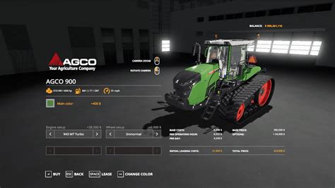 Agco Mt Series V11 Fs19 Farming Simulator 19 Mod Fs19 Mod