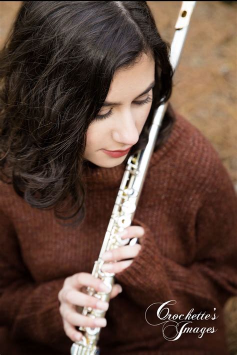 Senior Girl Photo With Flute By Crockettes Images In 2020 Senior