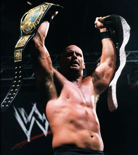 Wwf World Heavyweight Champion Stone Cold Steve The Fishbulb Suplex