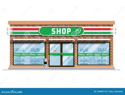 Convenience Store Icon 1 Cartoon Vector 56989593