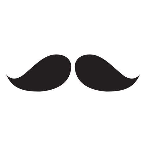 Natural Moustache Black Icon Transparent Png And Svg Vector File