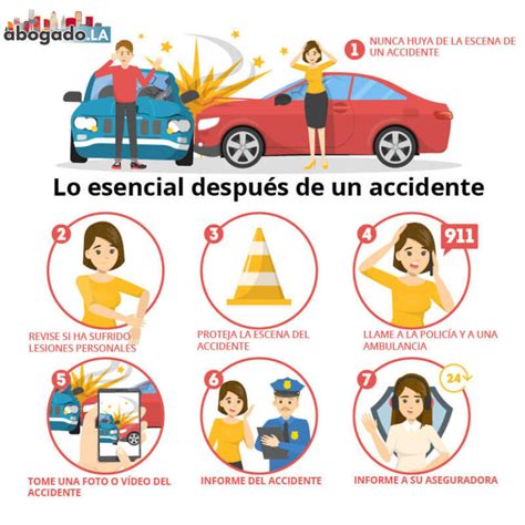 Qué Hacer En Caso De Tener Un Accidente Automovilístico Abogadola