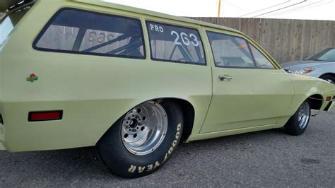 This Big Tire 1976 Pinto Wagon Has An Alcohol Huffing