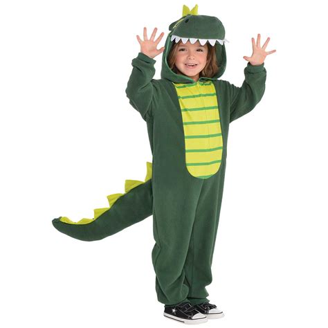 Zipster Dinosaur Costume Age 4 6 Years 1 Pc Amscan International