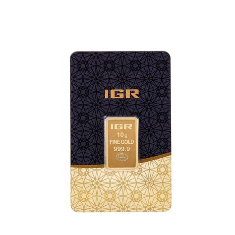 Igr 10gm Gold Bar Habib Jewels