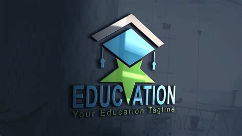 Star Education Logo Design Tutorial Youtube