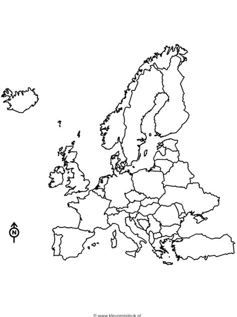 Disegno Da Colorare Europa Mappa Delleuropa Images And Photos Finder