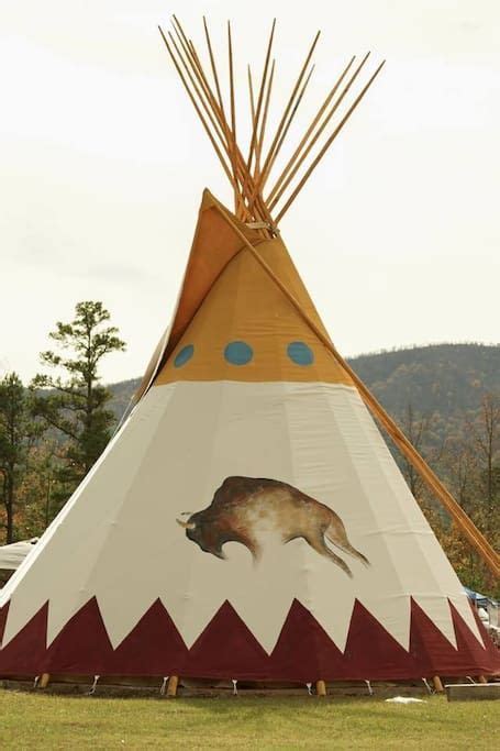 spend the night in a 27ft teepee in ouchita national park ok